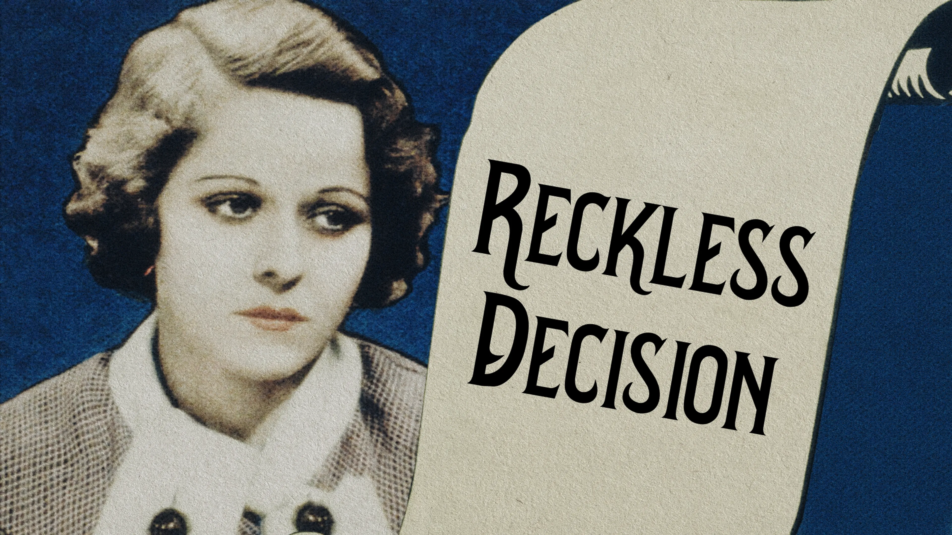 Reckless Decision poster